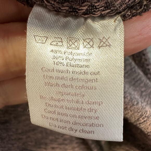 BuffBunny Leggings Pink Grey Heathered color Small - Picture 9 of 11